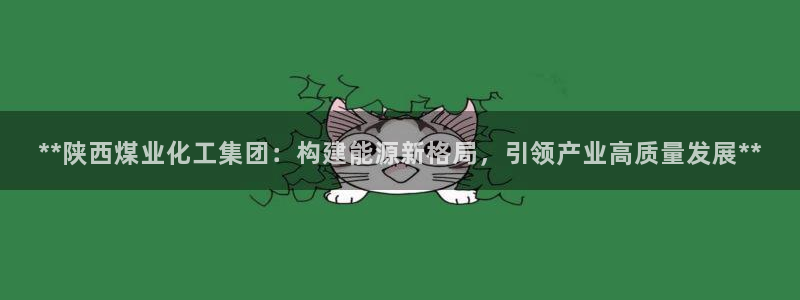 球盟会官方最新入口：**陕西煤业化工集团：构建能源新格局，引