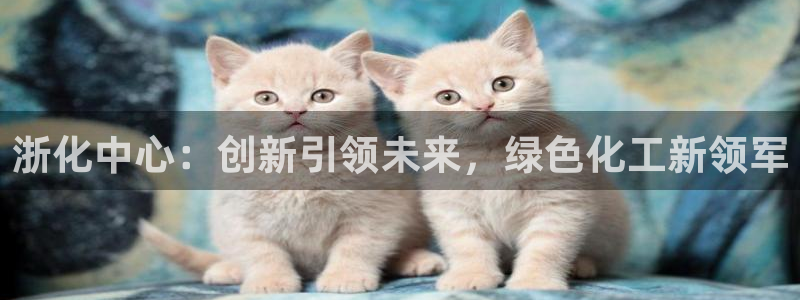 球盟会头号玩家：浙化中心：创新引领未来，绿色化工新领军