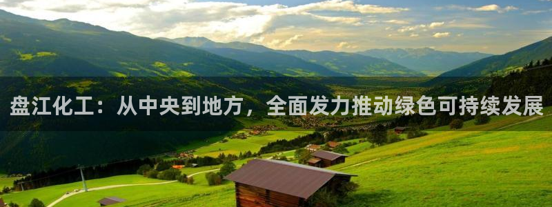 球盟会国际官网：盘江化工：从中央到地方，全面发力推动绿色可持