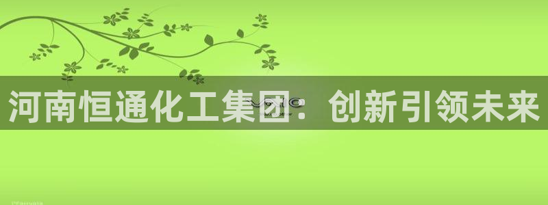 球盟会唯一：河南恒通化工集团：创新引领未