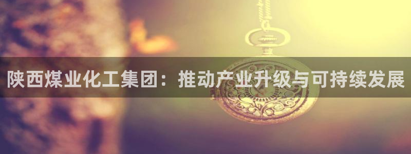 球盟会福利码2023最简单三个步骤：陕西煤业化工集团：推动产
